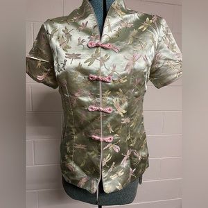 Embroidered Women's Asian Top